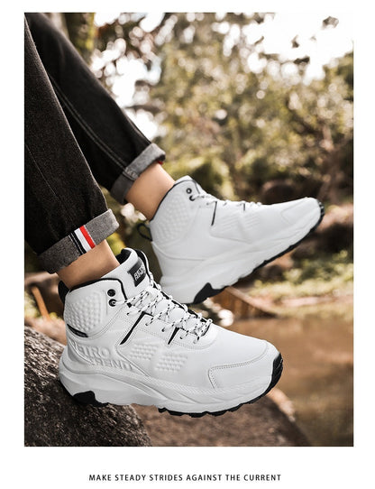 Casual Leather Sneakers for Couples