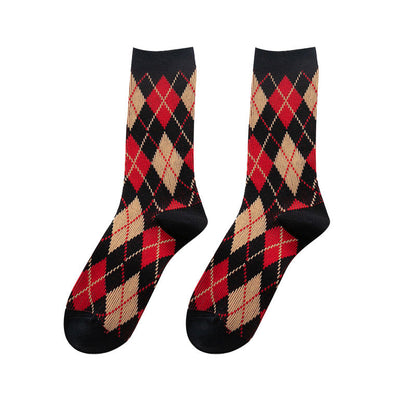 AutumnWinter Diamond-Patterned Women&