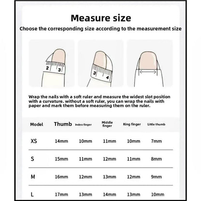1009- Handmade press on nails fake nails removable