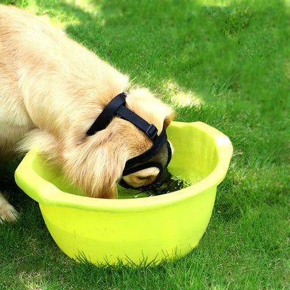 Breathable Mesh Mask That can Bite Bark and Chew Dogs