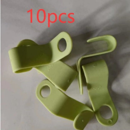 Plastic Closet Stack Hanger Rack Multi-function Wardrobe Space-saving Hanger Hook Coat Hook Bedroom Storage Wardrobe Organizer