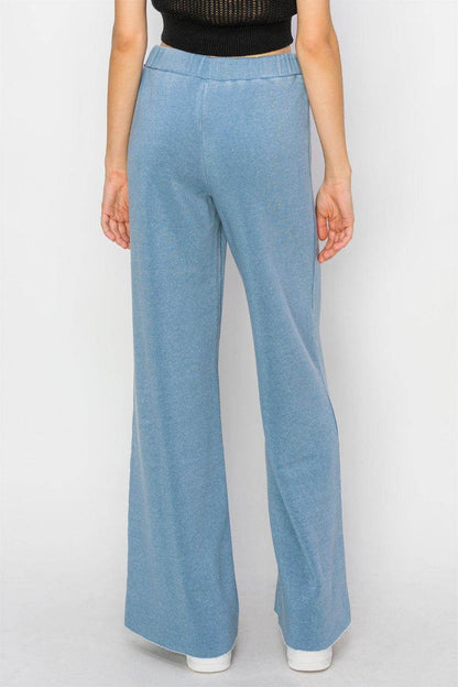 HYFVE Drawstring Wide Leg Pants for Effortless Style