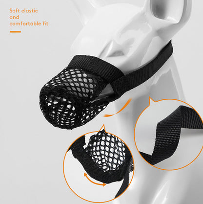 Anti-biting Licking And Eating Small And Large Dog Muzzle