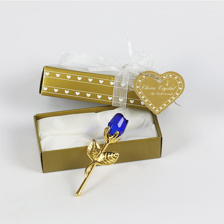 Crystal Metal Rose Valentine&