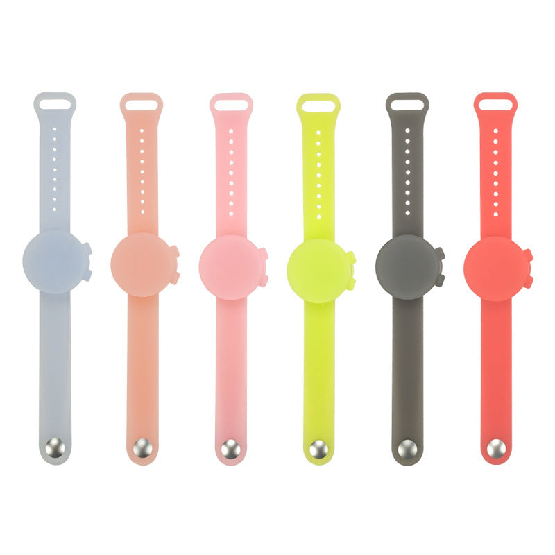 Outdoor Silicone Hand Sanitizer Bracelet Dispenser