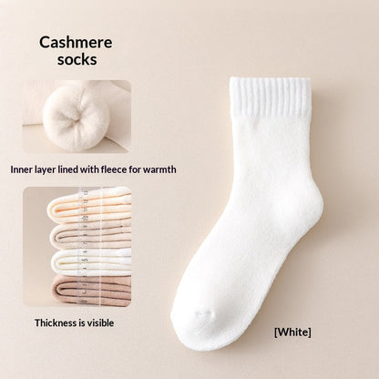 Fleece-lined Thick Sleep Maternity Socks Wool Socks