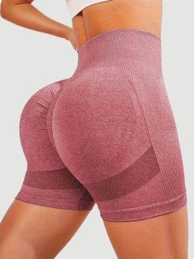 High Waist Active Shorts for Women with Stretchy Comfort