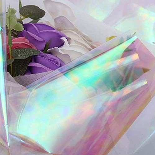 Stunning Opal Iridescent Cello Wrap - 10&