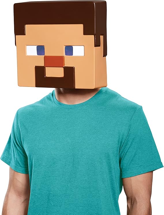 Minecraft Steve Adult Face Mask