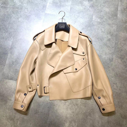 New Genuine Leather Clothes Women&