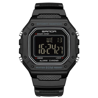 Swimming Waterproof Youth Electronic Watch Simple Alarm Clock