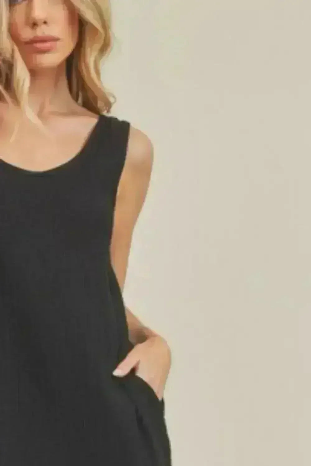 Aemi + Co Cotton Midi Dress – Pockets &amp; Breathable Comfort