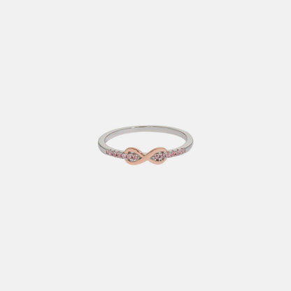 Zircon 925 Sterling Silver Ring for Elegant Style and Shine