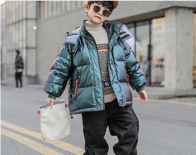 Western Style Big Kids Thick Winter Children&