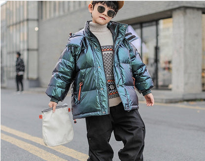 Western Style Big Kids Thick Winter Children&