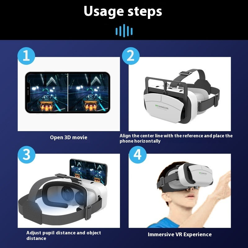 VR Glasses 3d Movie Integrated Game Machine Immersive Virtual
