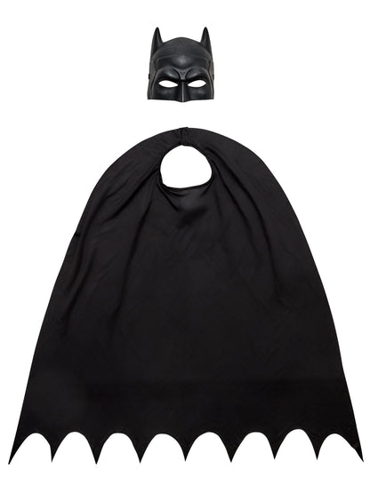 DC Comics Superheros Batman Cape and Mask Costume Child Kit