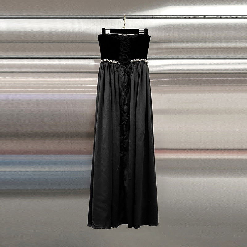 Design A Strapless Maxi Dress For Women