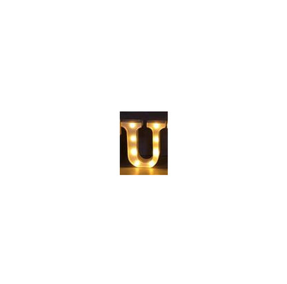 Luminous LED Letter Number Night Light English Alphabet Number Battery Lamp Romantic Wedding Christmas Party Decoration