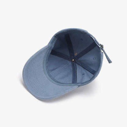 Distressed Cotton Baseball Cap for Casual Style and Comfort