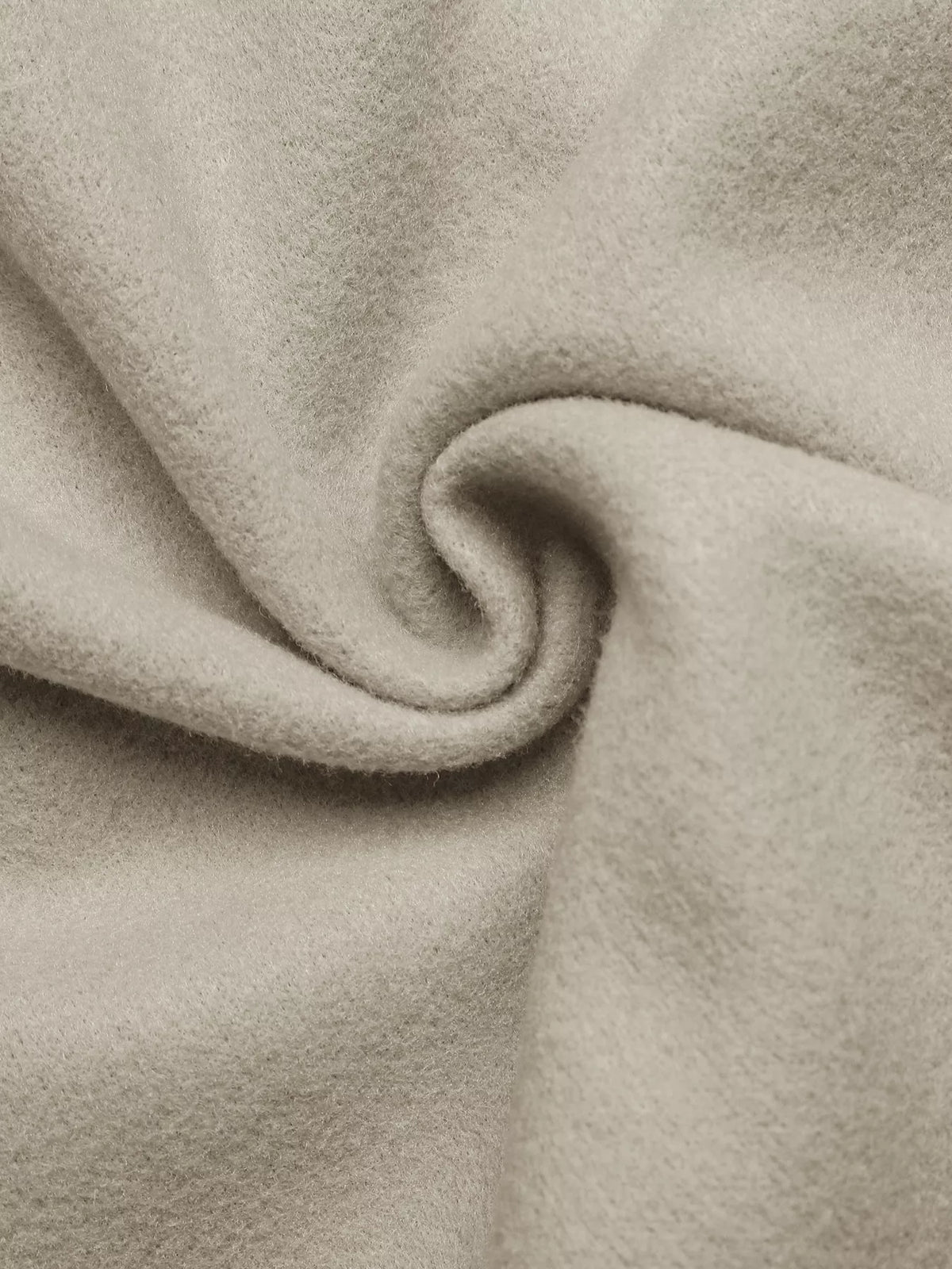 Double-Breasted Wool Blend Outerwear