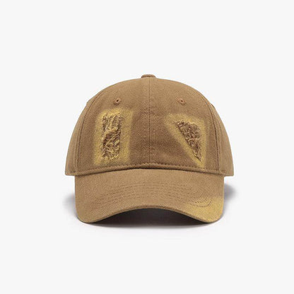 Distressed Cotton Baseball Cap for Casual Style and Comfort