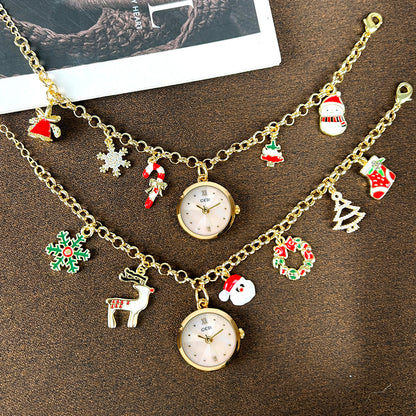 Christmas Bracelet Quartz Watch For Women