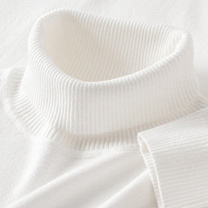 Mens Thermal Turtleneck Sweater For Layering Under Knitwear
