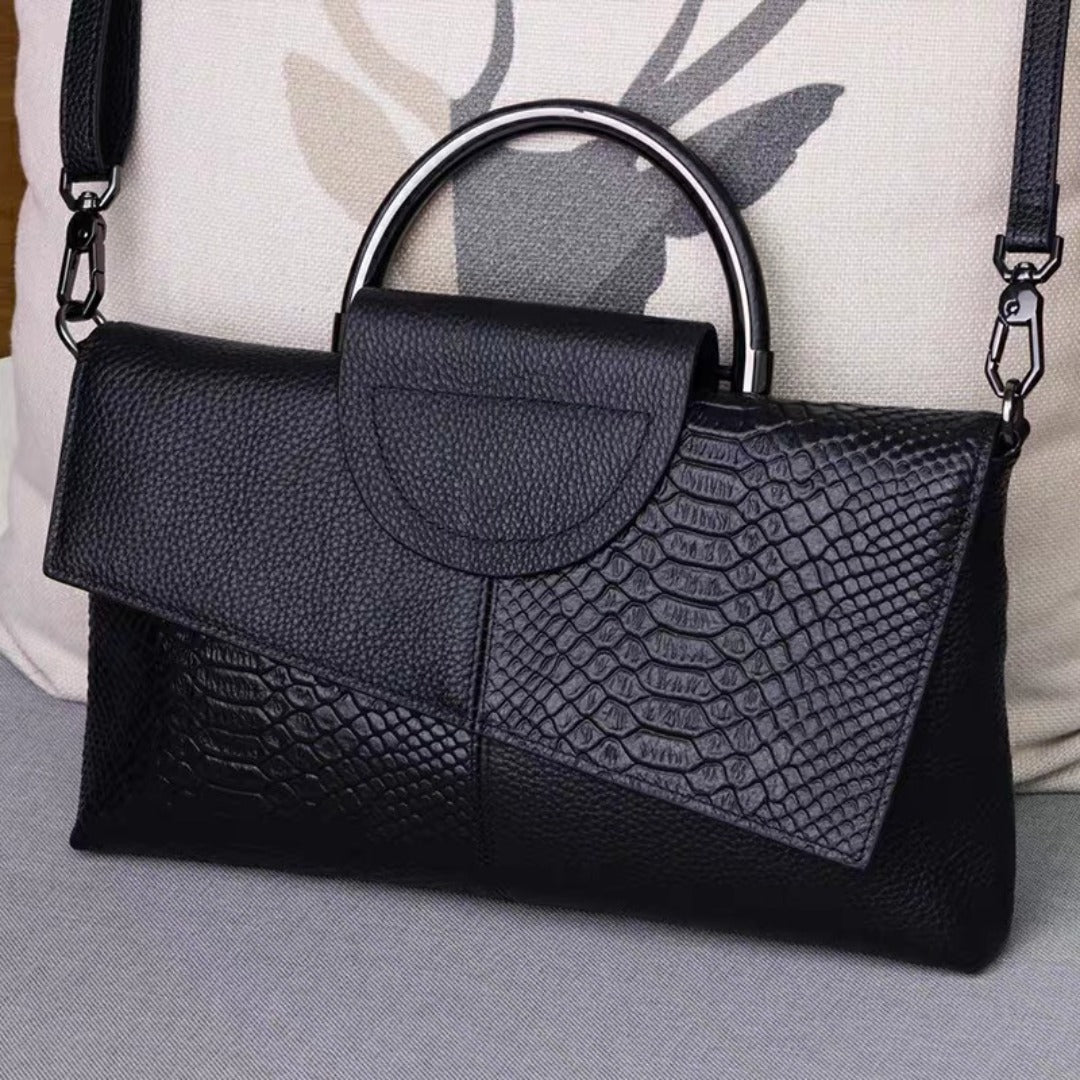 Evening Clutch bag women large capacity banquet handbag crocodile pattern women&