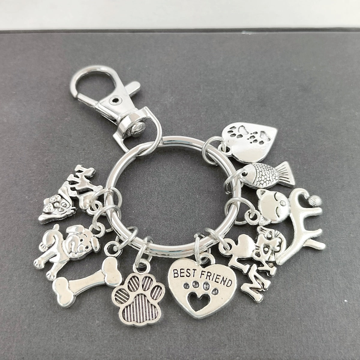 Dog Bones Cat Fish Footprints Dog&