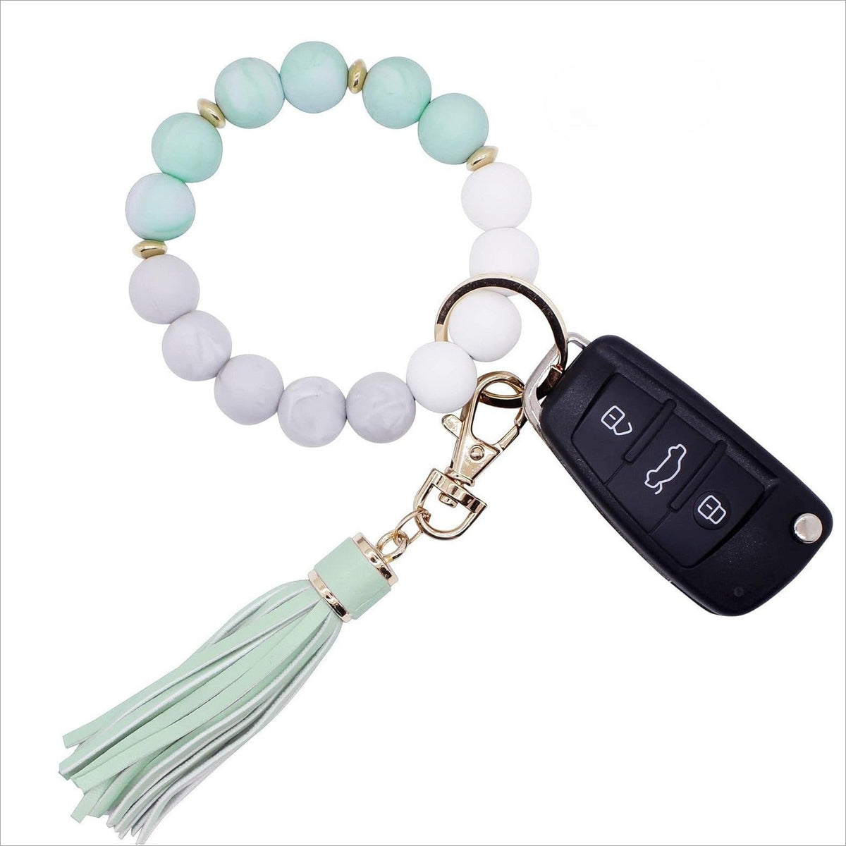PU Tassel Keychain Women&