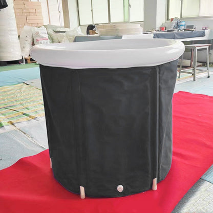 Portable Inflatable Ice Bath Tub Foldable PVC for Recovery