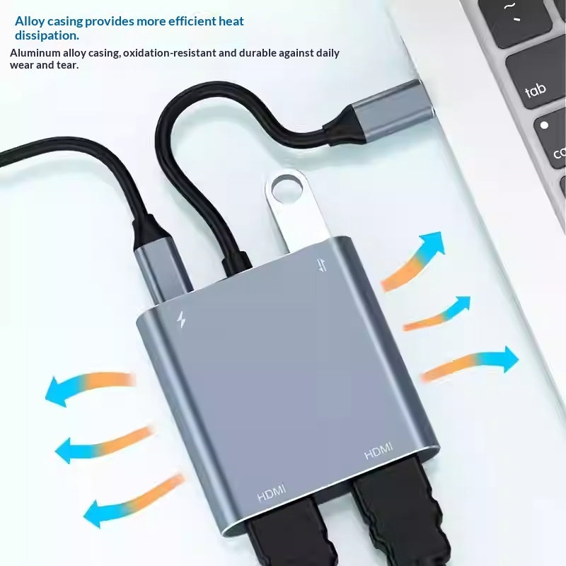 Computer Projector Monitor Screen-mirroring Converter Docking Station