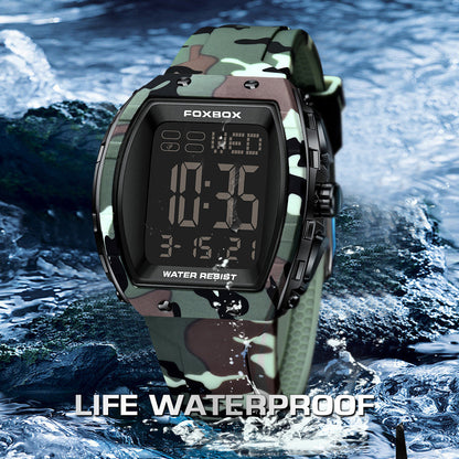Multifunctional Mens Electronic Watch Digital Wristwatch For Students