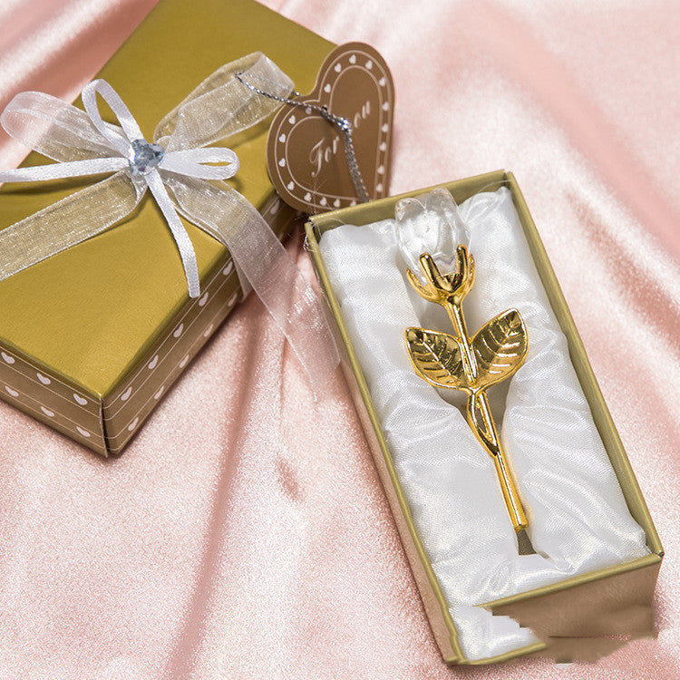 Crystal Metal Rose Valentine&