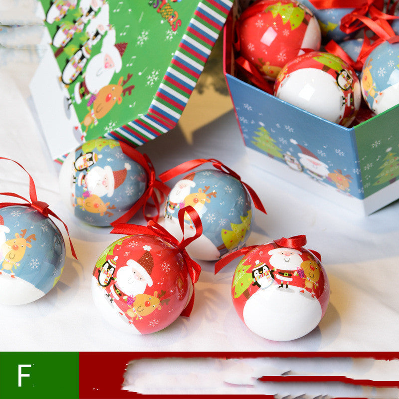 Christmas Gift Box with Tree Decoration Pendant