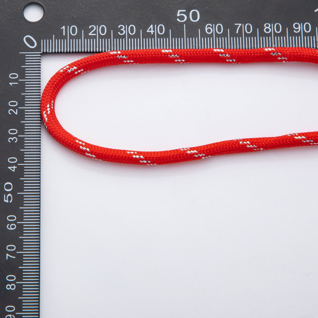 5mm Dark Red Summer Cotton Cord Paracord Unfinished Chain by Yard for Necklace Bracelet Finding | Roll-01726