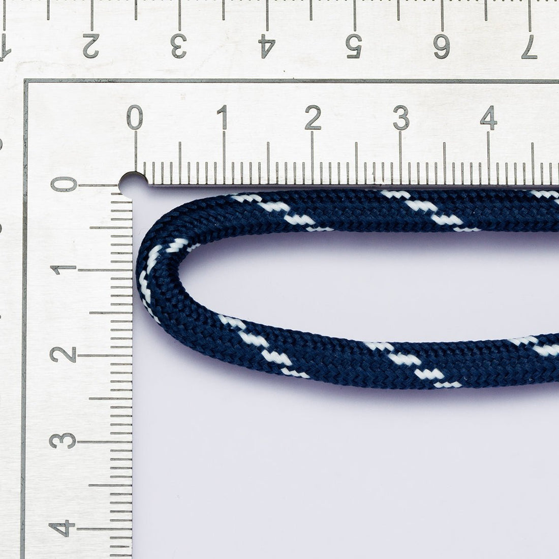 5mm Navy Blue Cotton Summer Sport Cord Paracord Unfinished Chain by Yard | Roll-01857