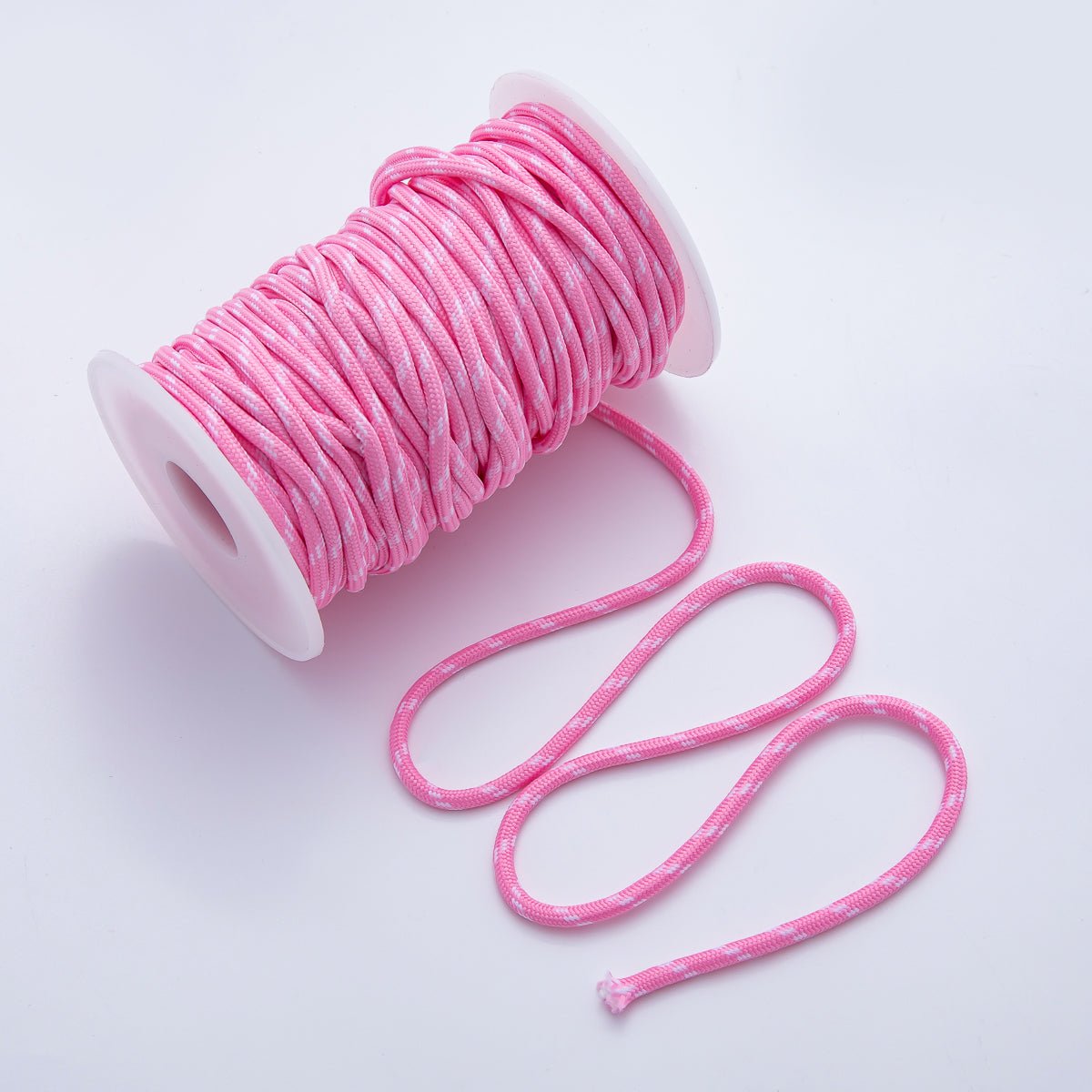 5mm Rainbow, Orange, Yellow Summer Cotton Cord Paracord Unfinished Chain by Yard for Necklace, Bracelet Finding | ROLL-1733 - ROLL-1735, ROLL-1751 - ROLL-1762