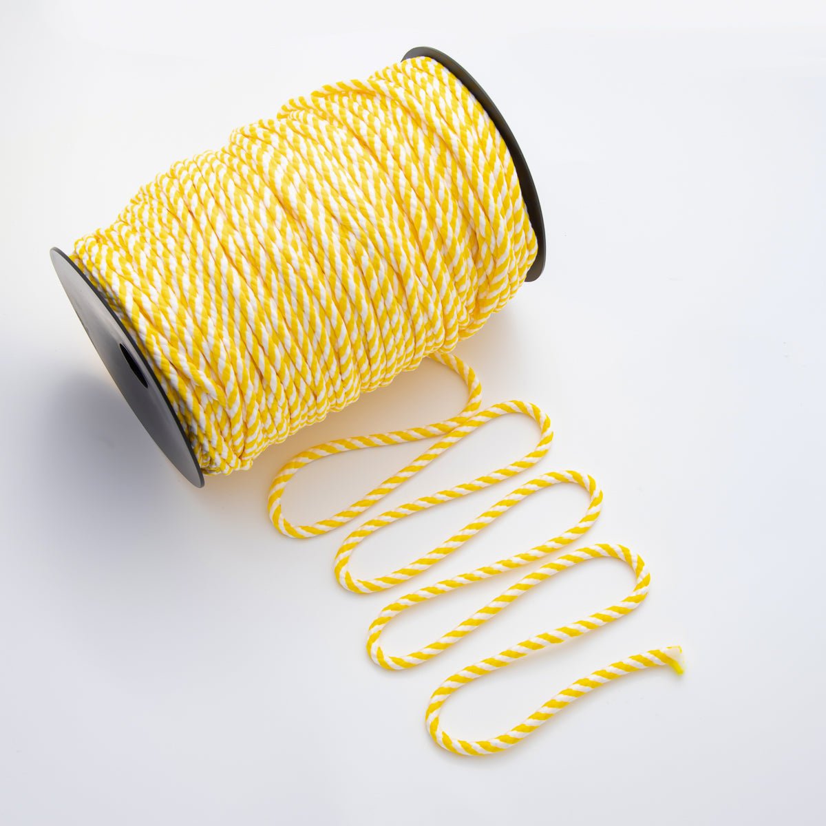 5mm Rainbow, Orange, Yellow Summer Cotton Cord Paracord Unfinished Chain by Yard for Necklace, Bracelet Finding | ROLL-1733 - ROLL-1735, ROLL-1751 - ROLL-1762