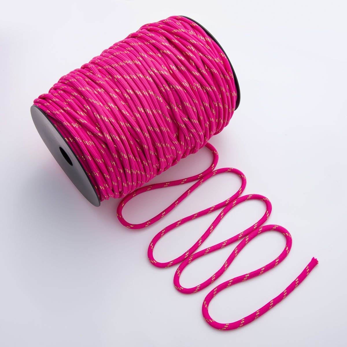 5mm Rainbow, Orange, Yellow Summer Cotton Cord Paracord Unfinished Chain by Yard for Necklace, Bracelet Finding | ROLL-1733 - ROLL-1735, ROLL-1751 - ROLL-1762