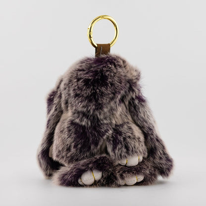 6 Inch x 4 Inch Fluffy Bunny Keychain Accessories | WB-00315 ~ WB-00319