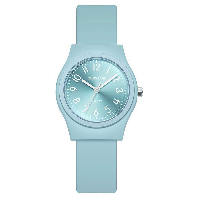 Casual Digital Scale Quartz Silicone Children&