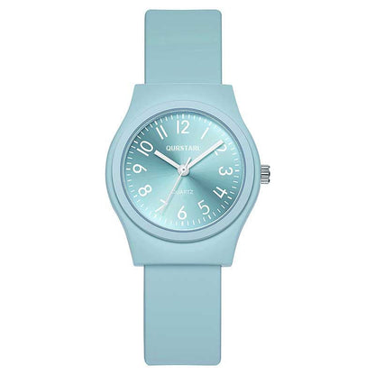 Casual Digital Scale Quartz Silicone Children&