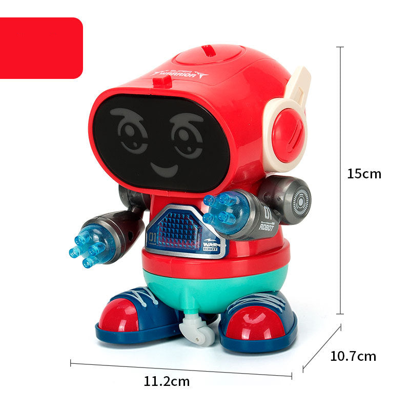 Electric Rock Robot, Music, Light, Automatic Walking, Swinging And Dancing Robot, Children&