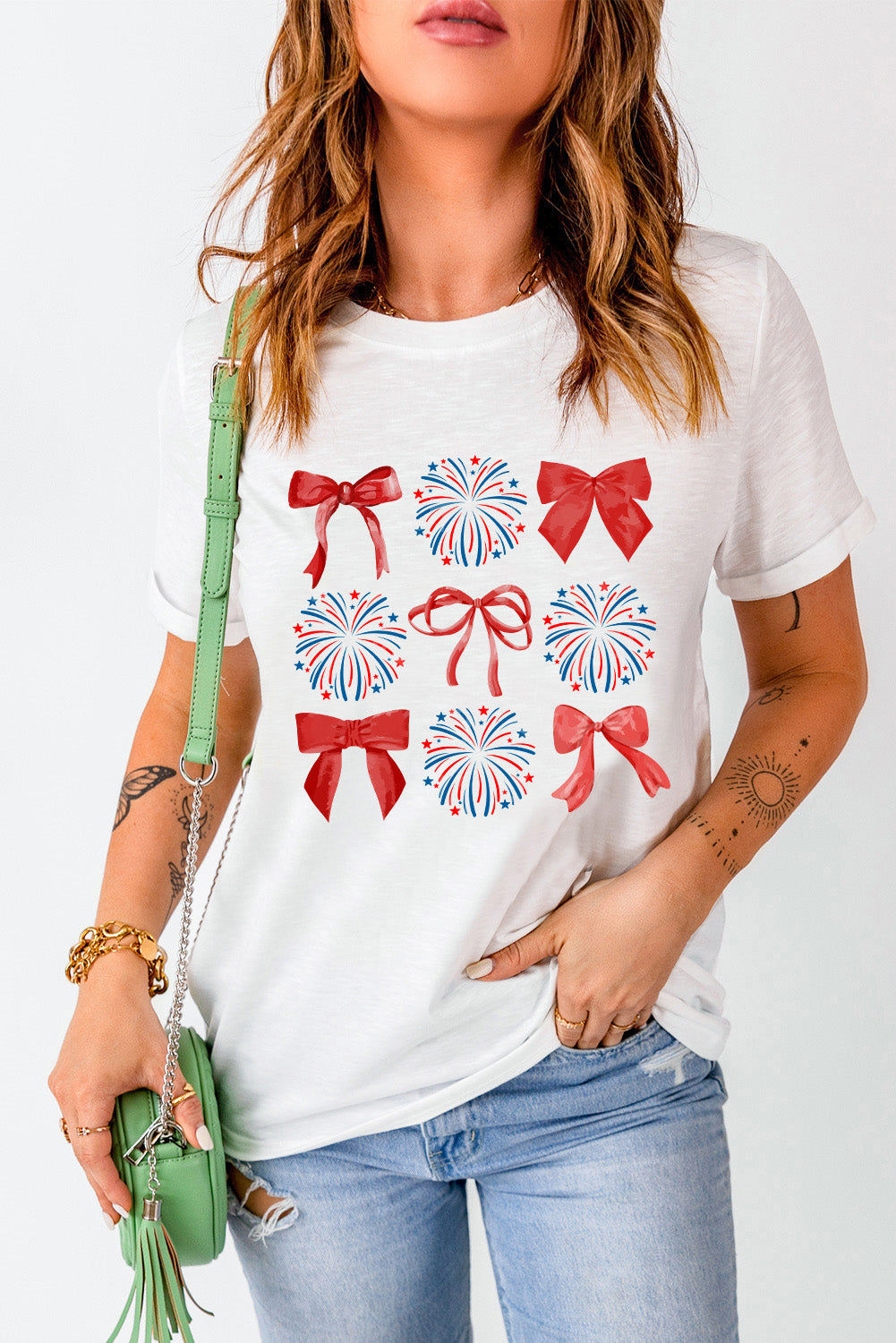 Cute Bow Graphic Tee