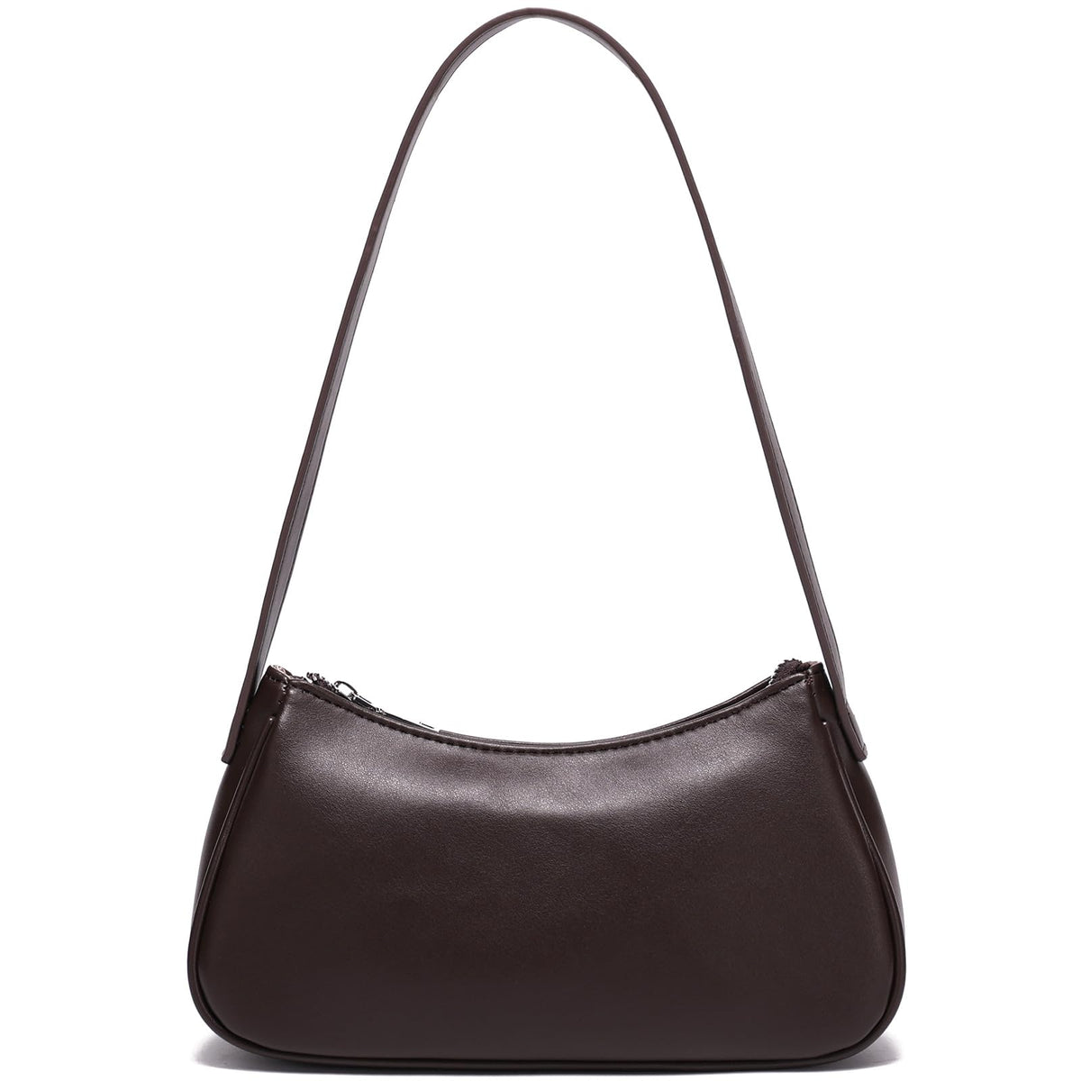 Small Shoulder Bag for Women Cute Mini Purse Trendy Vegan Leather Y2k Crescent Handbag
