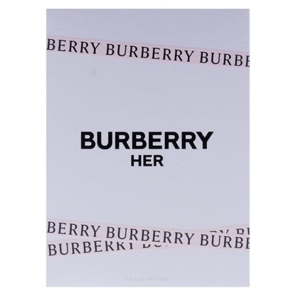 Burberry Her 1 Piece Gift Set for Women, 3.3 Oz EDP and 0.33 Oz EDP