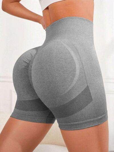High Waist Active Shorts for Women with Stretchy Comfort