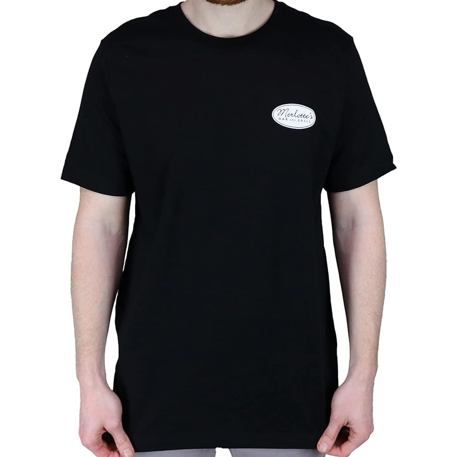 True Blood Merlottes Bar and Grill Mens Black T-shirt